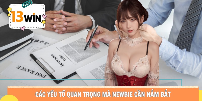 Các yếu tố quan trọng mà newbie cần nắm bắt.