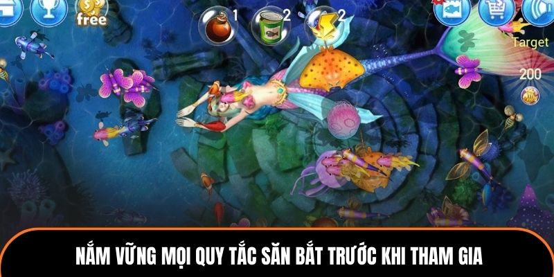 Nắm vững mọi quy tắc săn bắt trước khi tham gia.