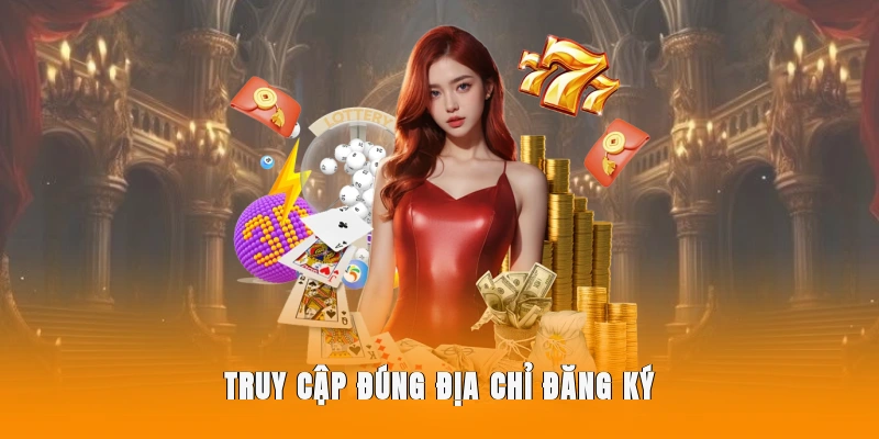 Truy cập đúng địa chỉ đăng ký.